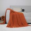 26 Estilos de Mantas de Cama Estilo Europeo Simples y Lujosas de Grano de Maíz, Mantas Modernas Minimalistas para Sofá, Plaid para Sofá, Mantas para Siesta