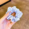 Colección de scrunchies de verano: versátiles ligas coreanas para el cabello, cuerdas para el cabello estilo universitario fresco, accesorios elásticos para el cabello, accesorios para la cabeza para mujeres