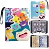 Álbum de Tarjetas para Bebé Amazon de 4 Compartimentos con Cremallera PU9 Álbum de Almacenamiento de Tarjetas Pokemon de Hojas Sueltas Dream Mini Card