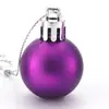 Bolas Sueltas, Bolas de Navidad, Decoraciones para Árbol de Navidad, Bolas Pequeñas, Bolas Grandes Mate, Bolas Brillantes, Colgantes de Año Nuevo, Plástico Electroplateado para el Día de Año Nuevo
