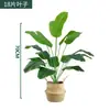 Sala de Estar Estilo Escandinavo Planta Verde Monstera Deliciosa Pequeno Vaso Planta Verde Falsa Enfeites Enfeites de Flores Artificiais Decorativos