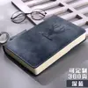 Caderno A5 do fabricante, bloco de notas executivo ultragrosso, simples e espesso, feito sob medida para estudantes universitários, com capa de pele de veado