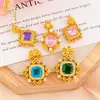 Acessórios DIY Banhados a Ouro Antigo que Preservam a Cor Pingente de Colar Corrente de Clavícula Pingente Estrela do Mar Cravejado com Diamantes Coração da Noite de São João