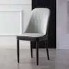 Silla de comedor de lujo con luz nórdica, sencilla y moderna, para el hogar, con respaldo para restaurante, taburete de maquillaje, mesa de ocio y silla, silla de negociación para hotel