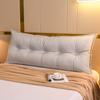 Almofada de Cama Americana Marrom Café Quarto Cama Tatame Cabeceira Almofada Encosto de Sofá Bolsa Longa Macia Alças Removível e Lavável