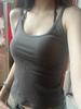 Camisola Sexy Ajustada con Cuello en U Anti-Exposición para Mujer, Nuevo Estilo Verano 2026, Top Deportivo Sexy para Usar por Encima