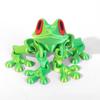 Impresión 3D Adornos Magnéticos de Rana Rana Arborícola Calcomanías para Refrigerador Modelo de Rana Pequeña Juguetes para Descompresión para Niños Caperucita Roja Libro Mismo