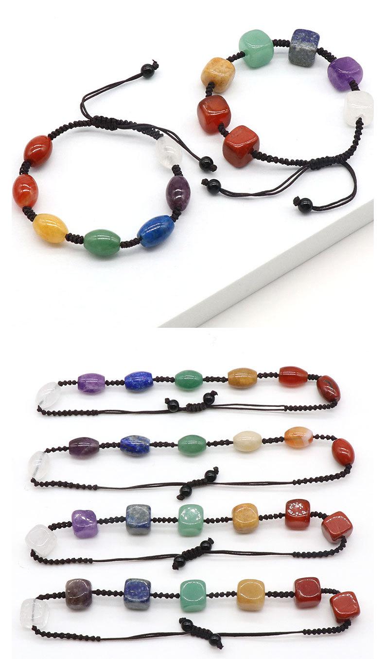 七彩编织手链_08