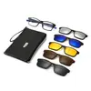 Gafas Deportivas para Exteriores con Lentes Magnéticas Clip-On, Gafas de Sol Polarizadas para Hombres y Mujeres, Gafas de Sol Coloridas de Moda, Monturas para Lentes de Prescripción 2503