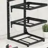 Estante para Ollas para Guardar Utensilios de Cocina, Estante de Almacenamiento para Cocina, Fregadero Multifuncional, Gabinete Doméstico de Múltiples Niveles, Colocación Ajustable de Ollas