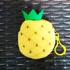 Bolsa de moedas criativa/porta-chaves clutch semicircular espesso brinquedo de pelúcia de desenho animado bolsa de moedas presente
