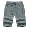 Calças Casuais Masculinas Transfronteiriças Atacado Calças de Tricô de Verão para Estudantes Shorts Esportivos Casuais para Jovens Shorts de Marca Tendência