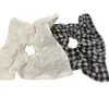 Scrunchie Branco de Renda Vazada Quadrado Estilo Francês para Cabelo, Prendedor Grande com Laço e Flor de Fita