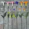 Nuevo producto transfronterizo: Fabricante de flores artificiales de tacto realista de PU, mandala grande de PU de 2 cabezas, flores artificiales al por mayor para bodas y decoración del hogar