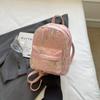 Alto valor mochila menina macia insas bonito saco pequeno mini saco estudantes universitários primavera mochila de saída