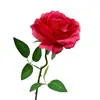 Ramo de Flores Artificiales Individuales Anna Rose, Flor de Seda Artificial para Arreglos de Boda, Flor de Plástico con Acabado de Alta Gama para Decoración