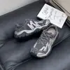 Tênis dad shoes grossos color block retrô para mulheres, moda outono nova coleção, couro legítimo bico redondo estampa de leopardo, tênis casuais esportivos