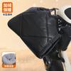 Motocicleta de Vehículo Eléctrico Guantes de Manillar Impermeables de Invierno para Coche a Batería Viento Cálido A prueba de Viento y Frío Forro Polar y Engrosados