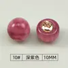 Botones Redondos de Resina de Colores en Forma de Hongo 10 MM para Cheongsam, Traje Tang, Hanfu, Chaleco, Botones de Camisa - Venta al por Mayor desde el Fabricante