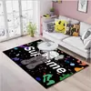 Tapete de Marca Tendência Kaws Sala de Estar Mesa de Centro Criativo Quarto Cabeceira Piso Inteiro Fofo Porta Veludo de Cristal Grande Tapete de Chão