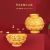 Ímã de Geladeira Tigela de Arroz Dourado Ímã de Geladeira Cultural e Criativo Magnético Ímã de Geladeira Magnético 3D Ímã de Geladeira de Viagem Pode Ser Personalizado