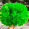 Pompons de Flor para Líderes de Torcida, Cabos de Pompons para Cheerleading, Pompons Coloridos, Pompons de Mão para Cheerleading, Flores de Mão para Eventos Esportivos