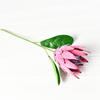 Estilo Simples Moderno Único Flocking Imperial Flor Simulação Flor Decoração de Casamento Falsa Flor Set Flor Simulação Flor buquê de flores