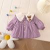 Ropa de Algodón Acolchado de Otoño e Invierno para Niñas Bebés, Chaquetas de Algodón Acolchado Súper Lindas y Adorables, Ropa para Niños, Chaquetas Nuevas, Chaquetas de Algodón Acolchado Estilo Princesa Coreana Estilo Occidental