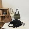 Bolsa de ombro de uso duplo saco de lona retrô de grande capacidade feminino 2023 Mochila de estudante do New College all-match tote bag