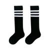 Calcetines infantiles Z199 al por mayor calcetines infantiles de primavera y verano estilo moderno de malla de tres rayas para niños y niñas calcetines finos de tubo estilo académico