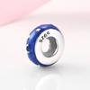 Cuentas Espaciadoras de Enchufe Serie Estrella Creativa Pegamento Cuentas de Plata Esterlina S925 Accesorios para Pulsera de Mujer DIY Cuentas Sueltas Plateadas