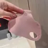 Máscara de Pelúcia 3D Quente para Outono e Inverno à Prova de Vento Proteção Contra Frio Tipo Seamless com Alça para Orelha Máscara Facial 3D Respirável para Ciclismo ao Ar Livre