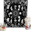 Rkol Manta de Colorir Decoração de Casa DIY Manta Item Quente Transfronteiriço