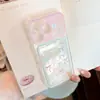 Estuche porta tarjetas muy atractivo con lazo, adecuado para Apple 17pm, funda suave de cobertura total para iPhone 18, 16 transparente, 15 estilo coreano