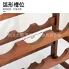 Adega personalizada, suporte de exibição de vinhos, prateleira de armário de vinhos, grade para várias garrafas para armazenamento de vinhos, organizador de mesa simples