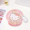 Almofada de pulso almofada de rato de menina bonita coração almofada de pulso almofada de pulso tridimensional silicone engrossado almofada de mão jogo de almofada de pulso antiderrapante