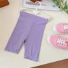 Shorts de Verano para Niñas Modernos de Color Caramelo Coreano Shorts de Seguridad Anti-Exposición para Niñas Pequeñas y Niños