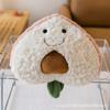 Nuevo juguete de peluche de fruta de simulación muñeca linda sandía aguacate de ocho pulgadas regalo para lanzar muñeca de máquina de garra