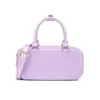 Bolso de Mano Pequeño Cuadrado Brillante Transfronterizo para Mujer 2025 Nuevo Estilo Bolso de Hombro Simple Versátil Bolso Cruzado de Moda para Viaje