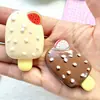 Accesorios de resina para paleta de frutas medianas, pegamento de crema, accesorios para el cabello DIY, colgante para vaso de agua, decoración de hebilla de zapato, material para venta al por mayor