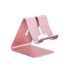 Suporte de Mesa para Celular em Liga de Alumínio Pode Ser Impresso com Logotipo Corporativo Metal Preguiçoso Suporte Universal para Celular Tablet