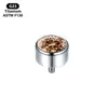 Arete de Aleación de Titanio F136 con Rosca Interna Zirconia 5A Paquete de Clavo para Nariz Aobao con Varilla de Fondo Plano Cabezal de Repuesto para Clavo de Labio con Rosca Interna