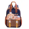 Mochilas Infantis para Uso Externo, Novas Cores Contrastantes, Leves e Versáteis, Mochilas Casuais para Alunos do Ensino Fundamental, Meninos e Meninas, Primeira e Segunda Séries