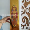 Fábrica de artículos funerarios Changshou al por mayor dorados multicolores ladrillo de oro grande 500 semiacabado barra de oro grande productos de papel sacrificial