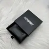 Bolsa de Piel Sintética Negra con Cierre de Presión Venta al por Mayor Pulsera de Joyería Bolsa de Piel Sintética Joyería Hecho a Mano Bolsa de Embalaje de Gama Alta Bolsa Sencilla Se Puede Imprimir