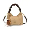 Bolso de Mano Retro de Nicho Transfronterizo para Mujer 2026 Nuevo Bolso de Mano Plegado de Alta Gama Bolso de Hombro Cruzado Versátil