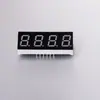 Tubo Digital LED 0,4 Polegadas 4 Dígitos 4x8 Display Digital LED Relógio Display de Panela de Arroz Luz Vermelha Xr-S4041