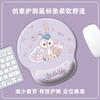 Mouse Pad de Pulso Kulomi Desenho Animado para Meninas Pad para Teclado de Escritório Pad de Silicone Espessado Antiderrapante para Pulso Pad para Mão de Teclado