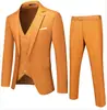 Traje Casual para Hombre Transfronterizo, Chaqueta de Novio, Traje para Hombre, Traje para Hombre, Traje de Tres Piezas, Traje de Talla Grande de Comercio Exterior