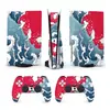 Adecuado para versión con unidad óptica de PS5, Película Mate, para Skin Protector de Playstation 5
